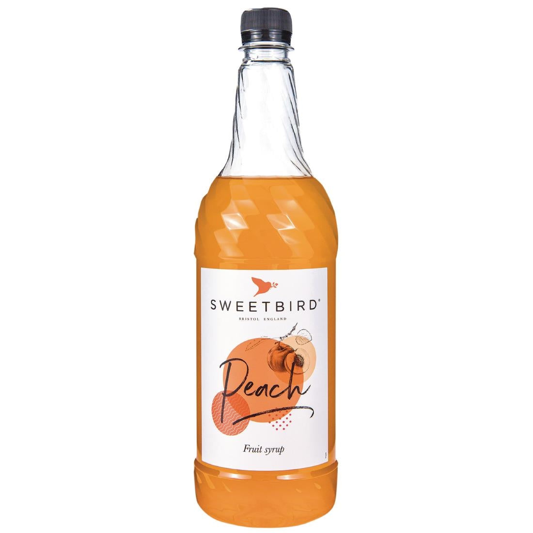 CZ276 Sweetbird Peach Fruit Syrup 1Ltr