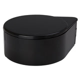 Beaumont Glass Rimmer 3 Tier Black