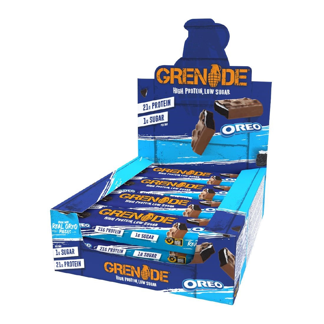 CZ775 Grenade Protein Bar Oreo 60g (Pack of 12)