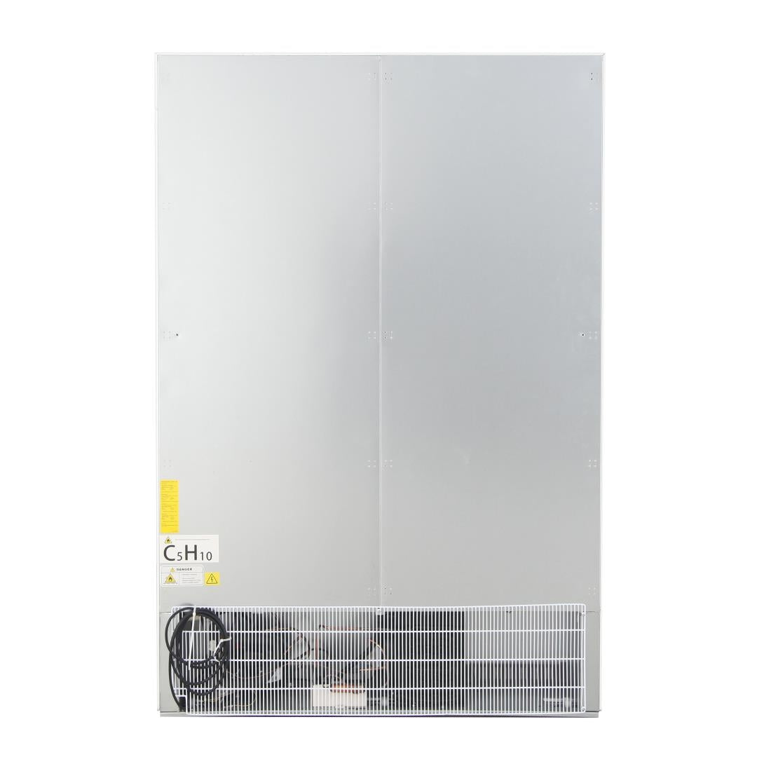 CZ781 Polar C-Series Double Door Upright Fridge White 744Ltr