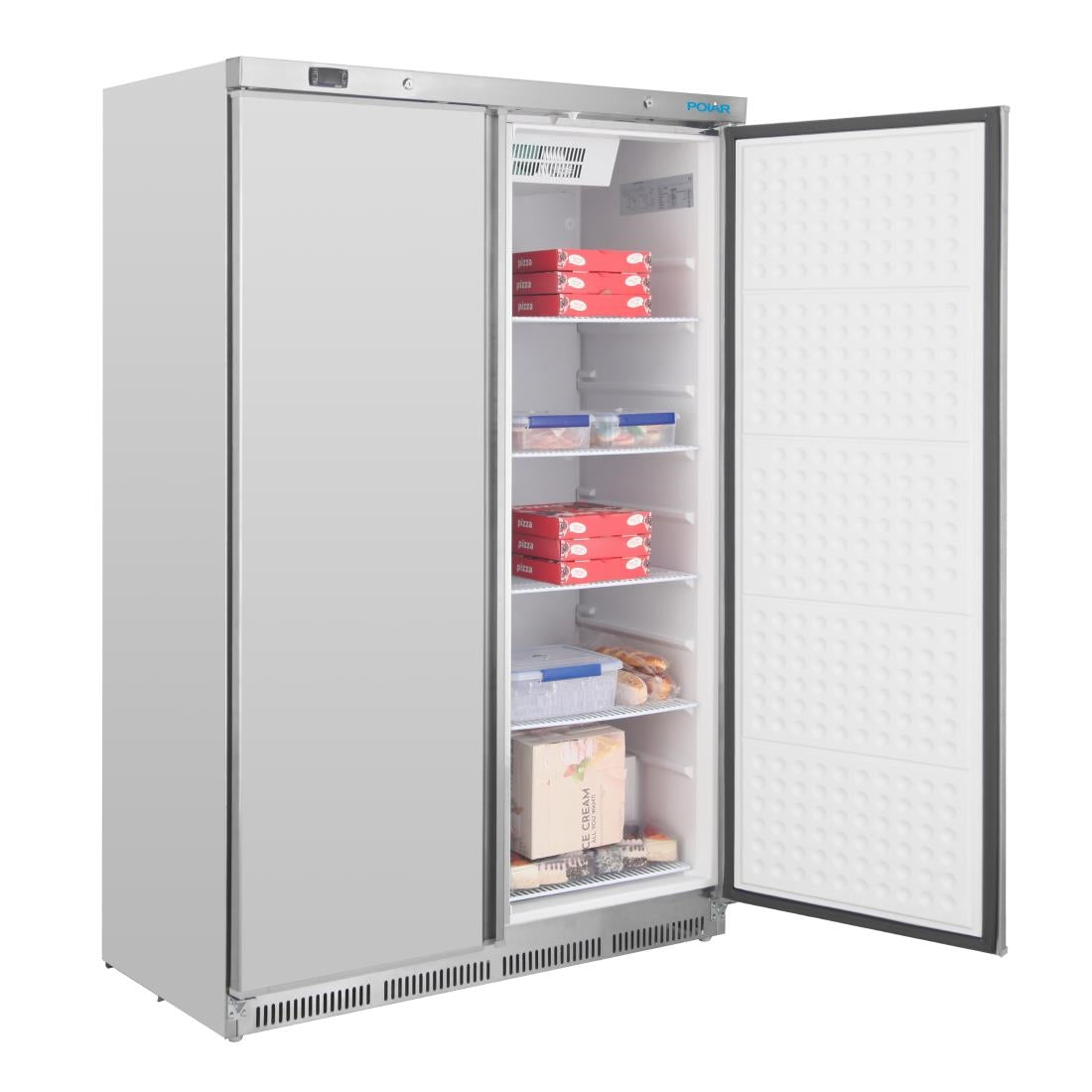 CZ784 Polar C-Series Double Door Freezer Stainless Steel