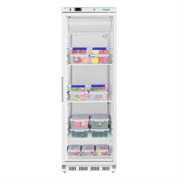 CZ786 Polar C-Series Upright Display Fridge White 400Ltr