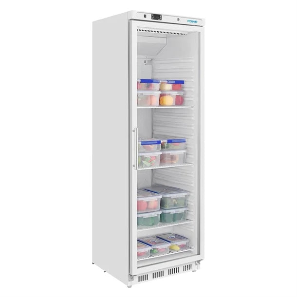 CZ786 Polar C-Series Upright Display Fridge White 400Ltr