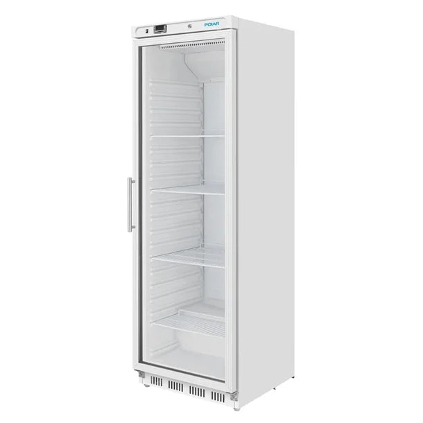 CZ786 Polar C-Series Upright Display Fridge White 400Ltr