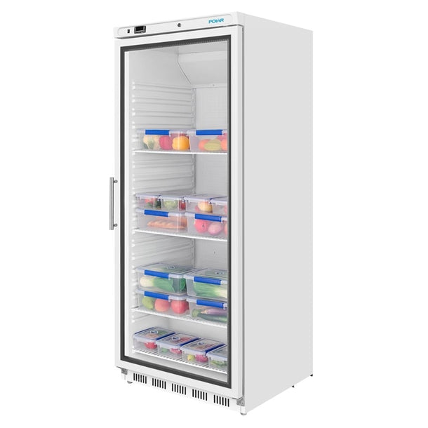 CZ787 Polar C-Series Upright Display Fridge White 600Ltr