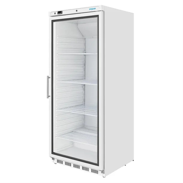 CZ787 Polar C-Series Upright Display Fridge White 600Ltr