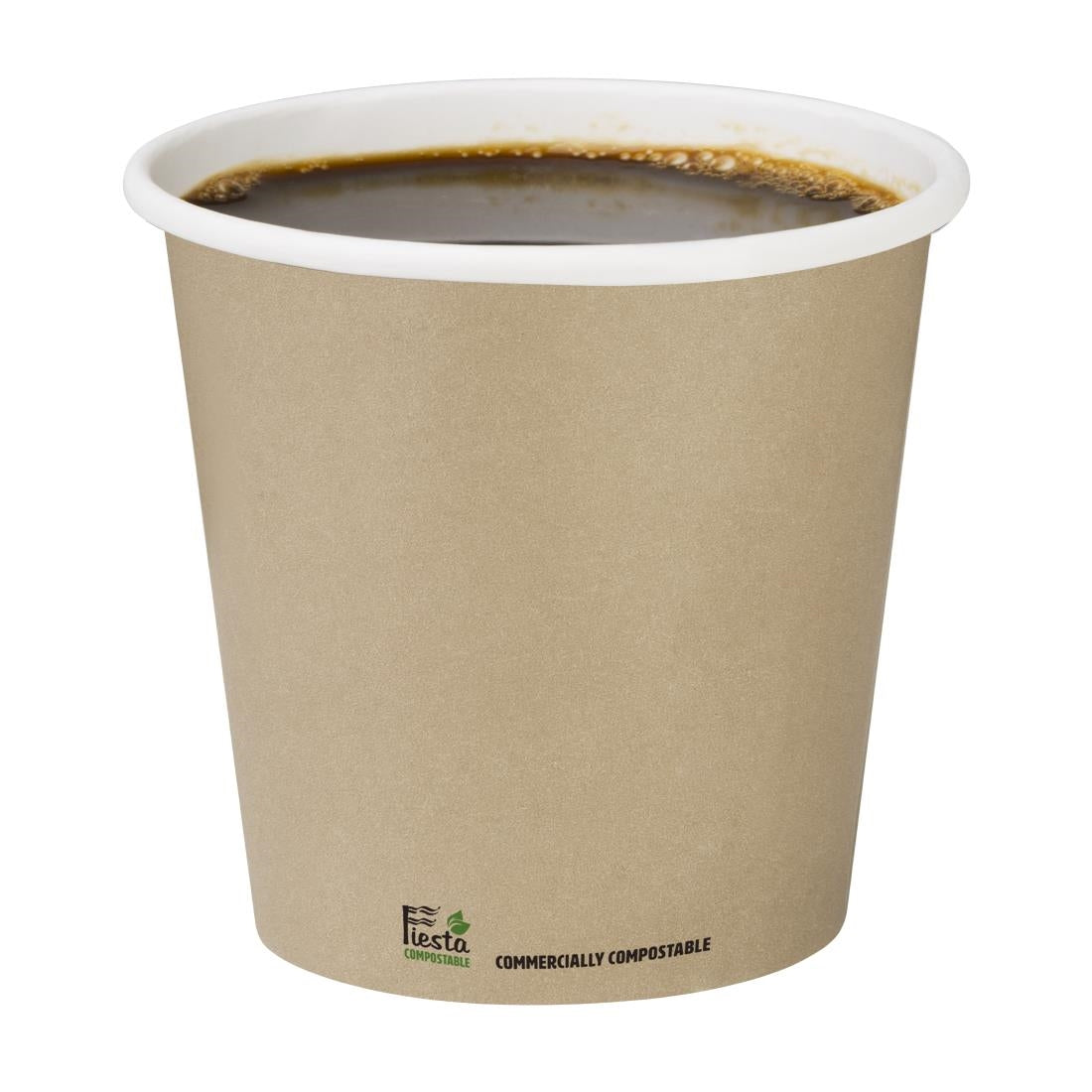 CZ875 Fiesta Compostable Espresso Cups Single Wall 113ml (Pack of 1000)