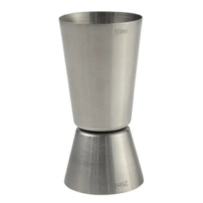 CZ901 Professional Stainless Steel Jigger - 25/50ml - JD Catering Equipment Solutions Ltd