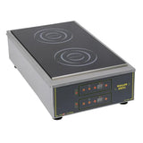 CZ998 Roller Grill Countertop Double Zone Induction Hob PID700 - JD Catering Equipment Solutions Ltd