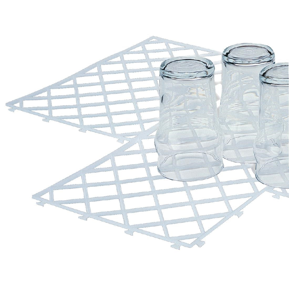 D824 Beaumont Glass Mats (Pack of 10)