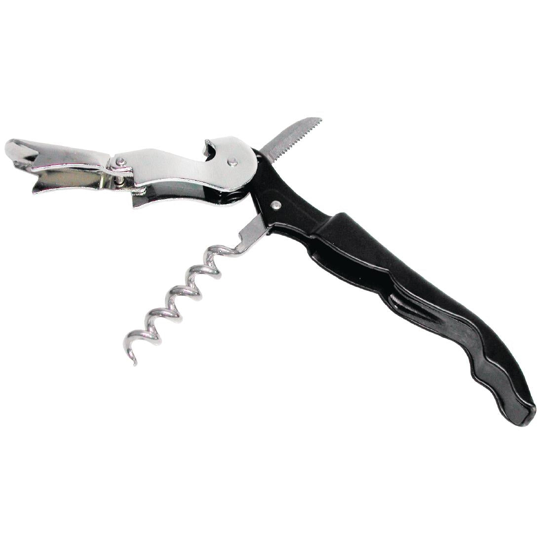 D833 Olympia Waiter's Friend Corkscrew Black