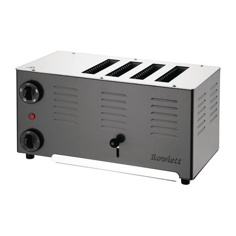 Rowlett Regent 4 Slot Toaster with Duraheat Elements Jet Black