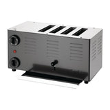 Rowlett Regent 4 Slot Toaster with Duraheat Elements Jet Black
