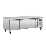 DA463 Polar U-Series Triple Door Chef Base Fridge
