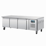 DA463 Polar U-Series Triple Door Chef Base Fridge
