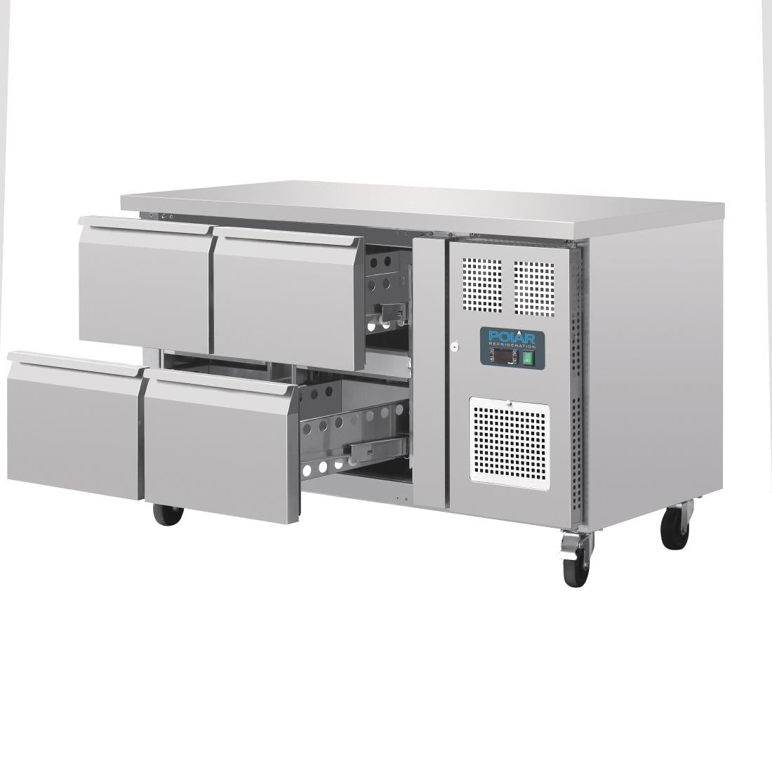 DA547 Polar U-Series Four Drawer Gastronorm Counter Fridge
