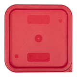 DB015 Cambro Camsquare Food Storage Container Lid Red