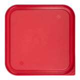 DB015 Cambro Camsquare Food Storage Container Lid Red