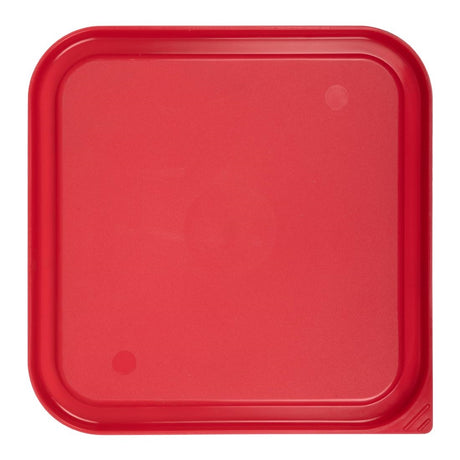 DB015 Cambro Camsquare Food Storage Container Lid Red