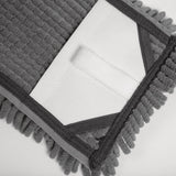 DB082 SYR Microfibre Super Drying 400mm Snapper Flat Mop Head