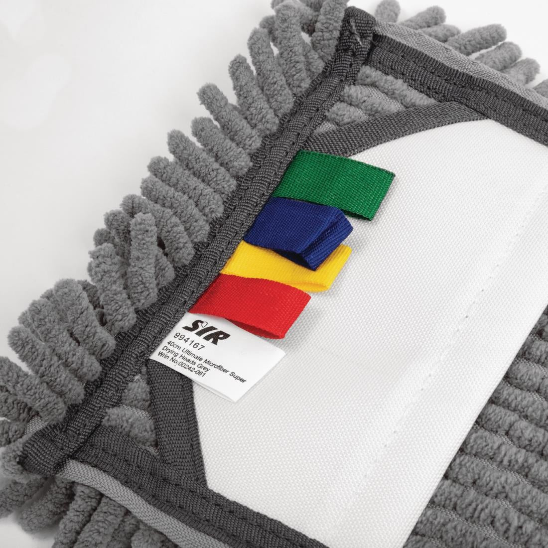 DB082 SYR Microfibre Super Drying 400mm Snapper Flat Mop Head