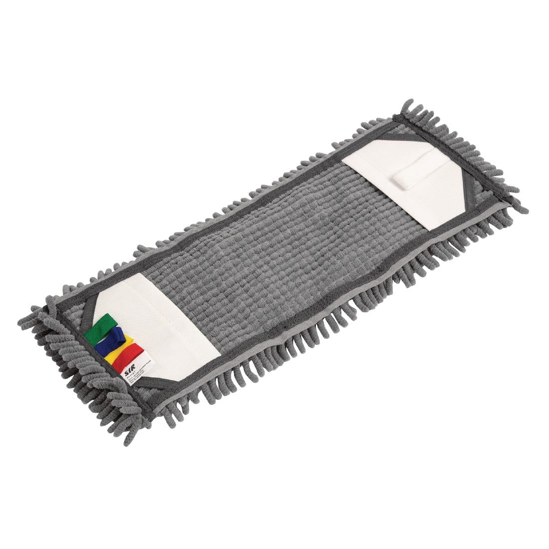 DB082 SYR Microfibre Super Drying 400mm Snapper Flat Mop Head