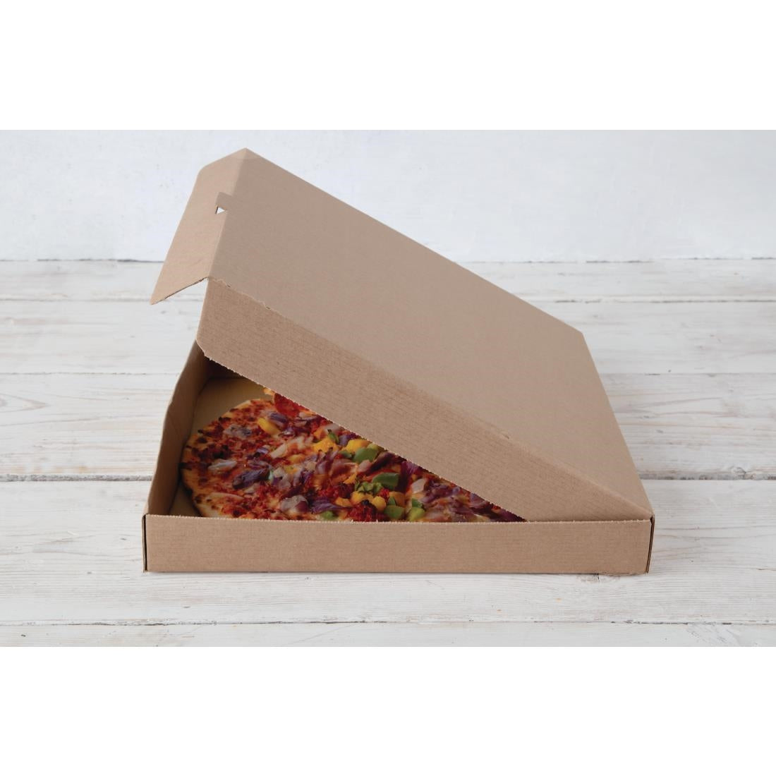 DC725 Fiesta Compostable Plain Pizza Boxes 14" (Pack of 50)