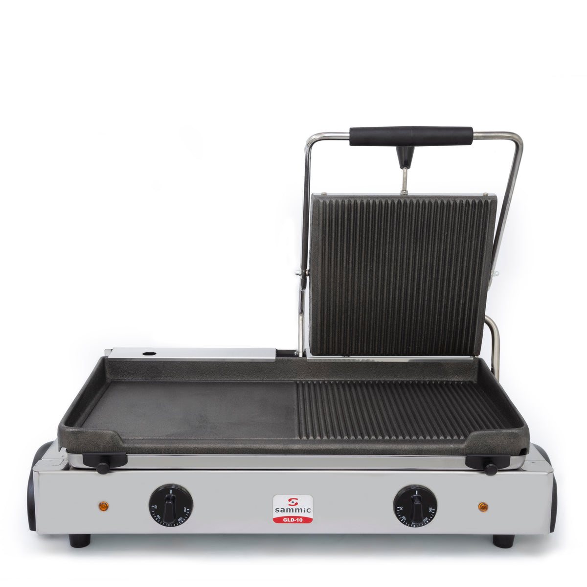 Sammic Grill GLD-10 230/50-60/1 (1/2 smooth w/o cover - 1/2 ribbed with cover)