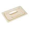 Cambro High Heat Polycarbonate 1/4 Gastronorm Lid with Handle