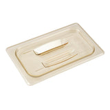 Cambro High Heat Polycarbonate 1/4 Gastronorm Lid with Handle