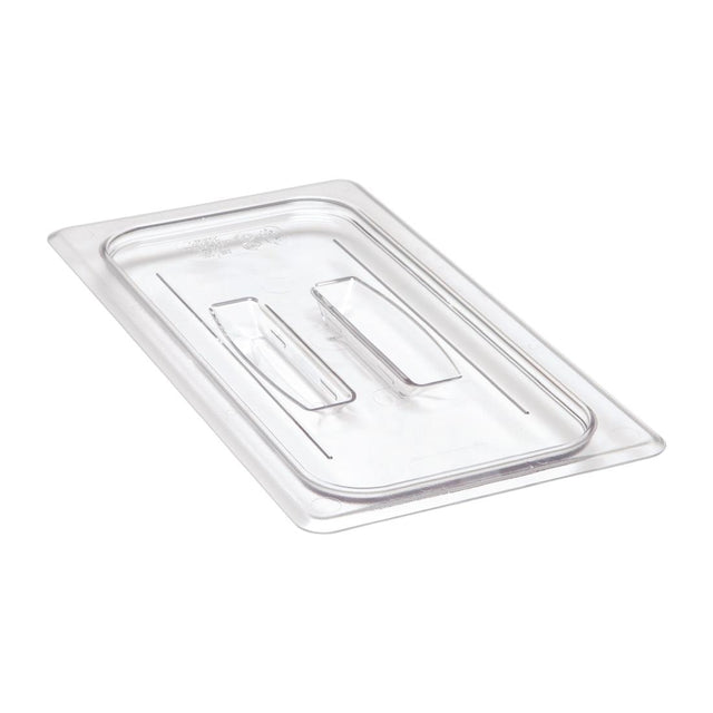 Cambro Camview BPA Free Gastronorm Food Tray Lid with Handle GN 1/3