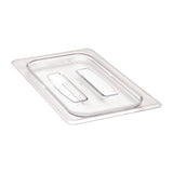 Cambro Camview BPA Free Gastronorm Food Tray Lid with Handle GN 1/4