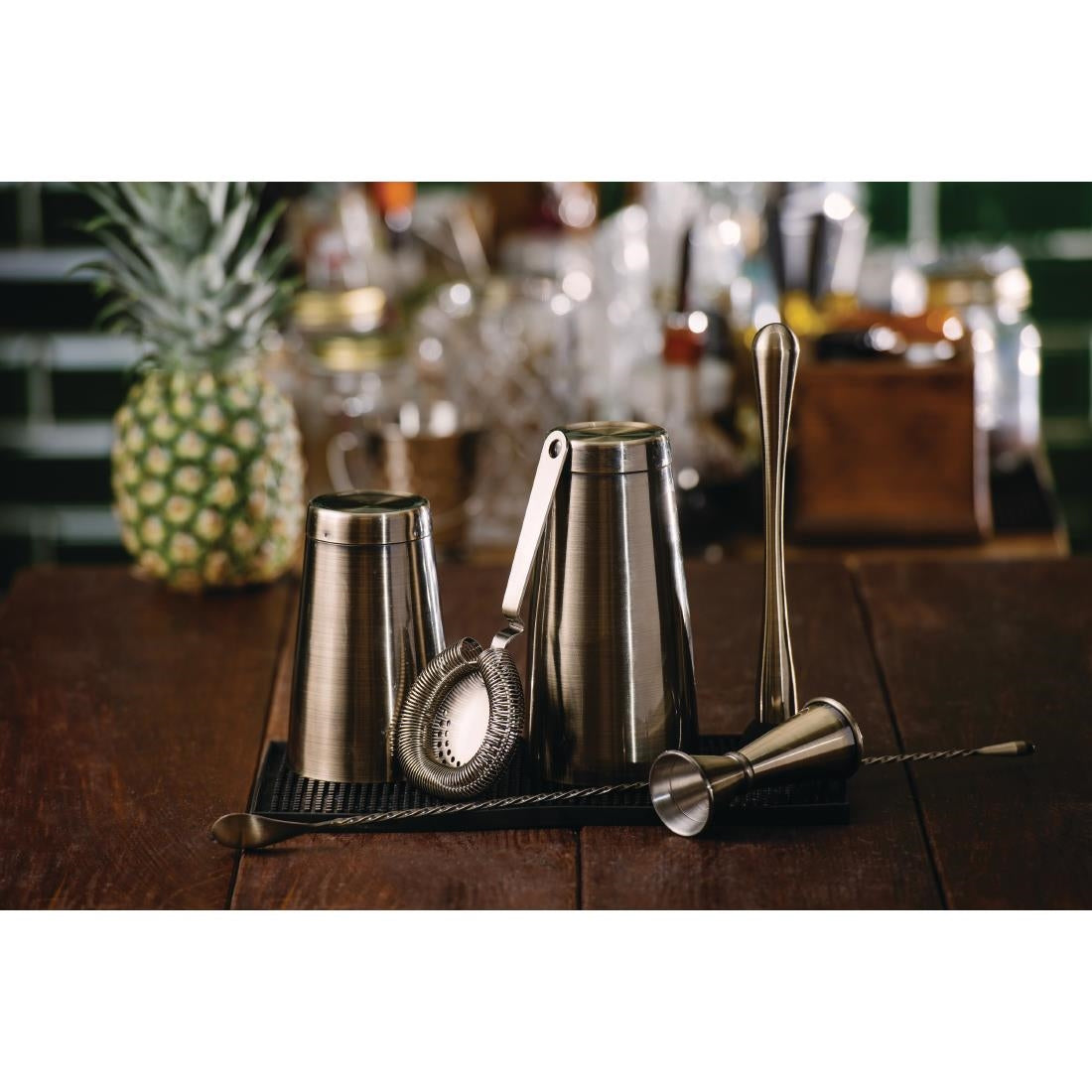 DF225 Beaumont Mezclar Tin on Tin Boston Cocktail Shaker Stainless Steel