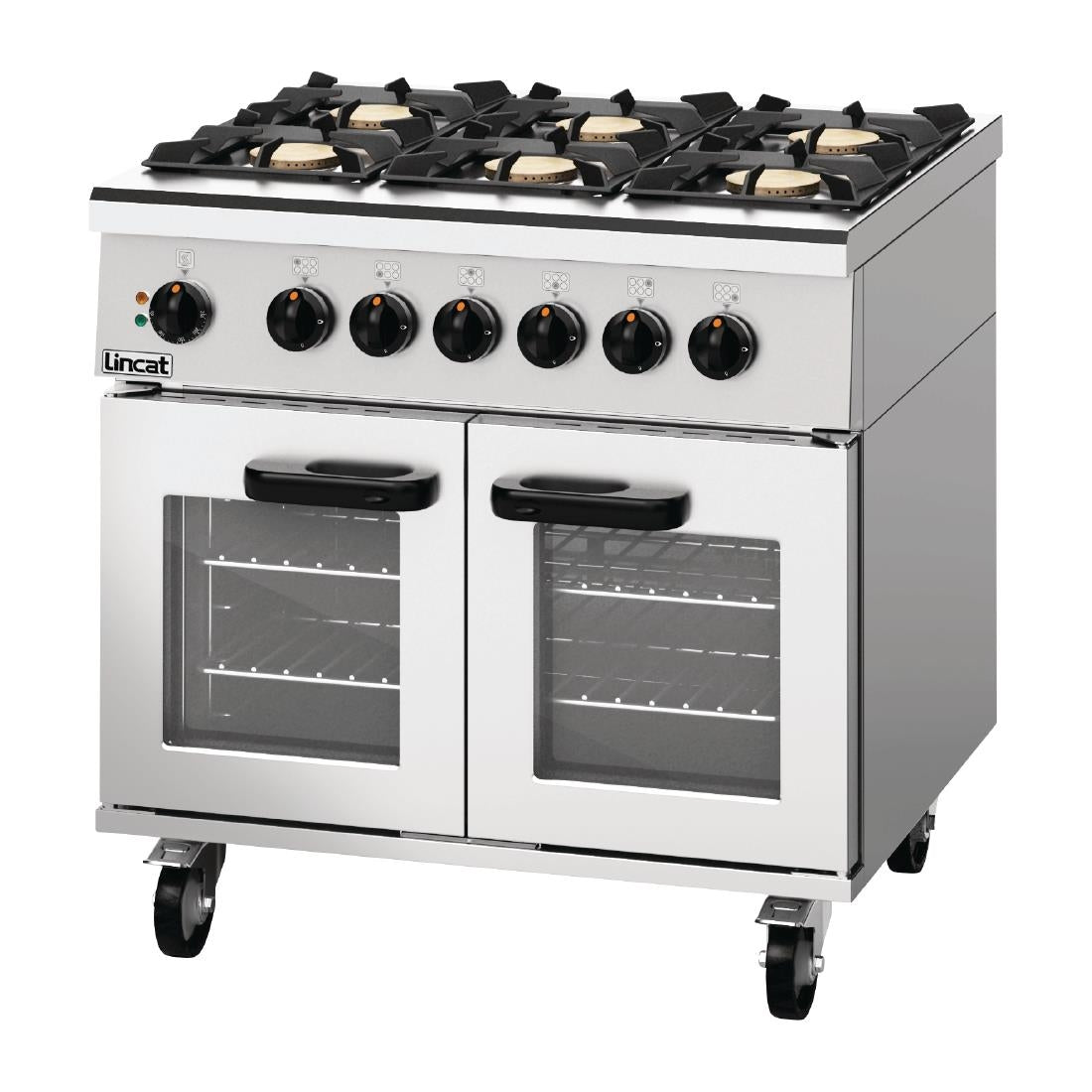 Lincat Phoenix Propane Gas Dual Fuel Oven Range 6 Burners PHDR01/P