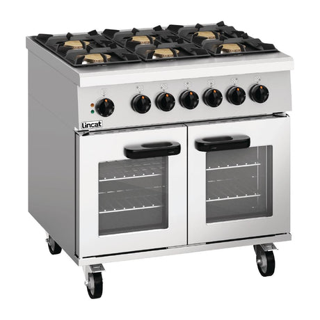 Lincat Phoenix Propane Gas Dual Fuel Oven Range 6 Burners PHDR01/P