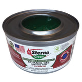 SA609 Sterno Green Ethanol Gel Chafing Fuel 2 Hour (Pack of 24)