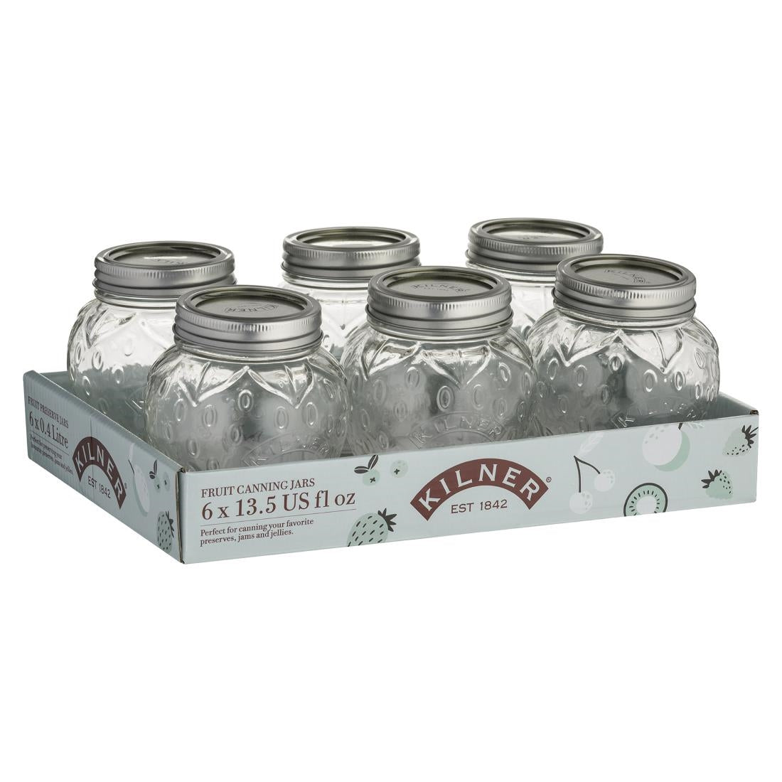 DK791 Kilner Strawberry Jars (Pack of 6)