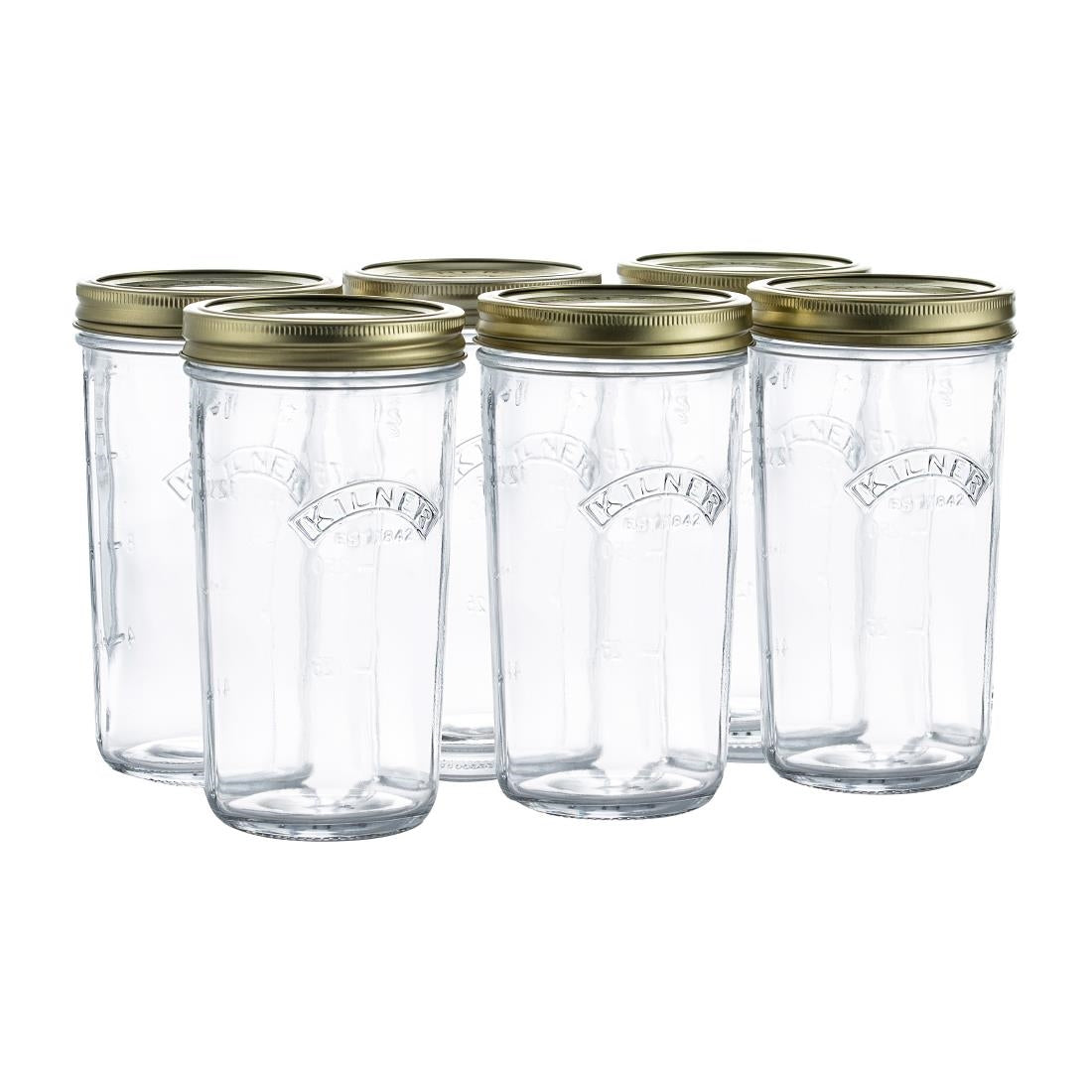 DK794 Kilner Wide Mouth Jars 500ml (Pack of 6)