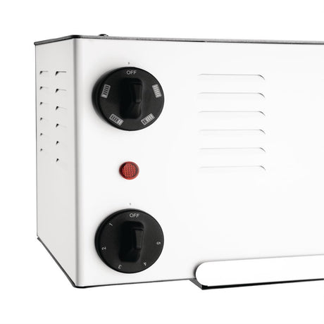 Rowlett Regent 6 Slot Toaster White with Duraheat Elements