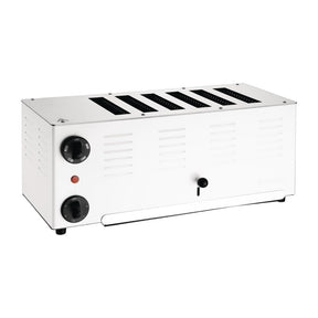 Rowlett Regent 6 Slot Toaster White with Duraheat Elements