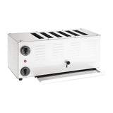 Rowlett Regent 6 Slot Toaster White with Duraheat Elements