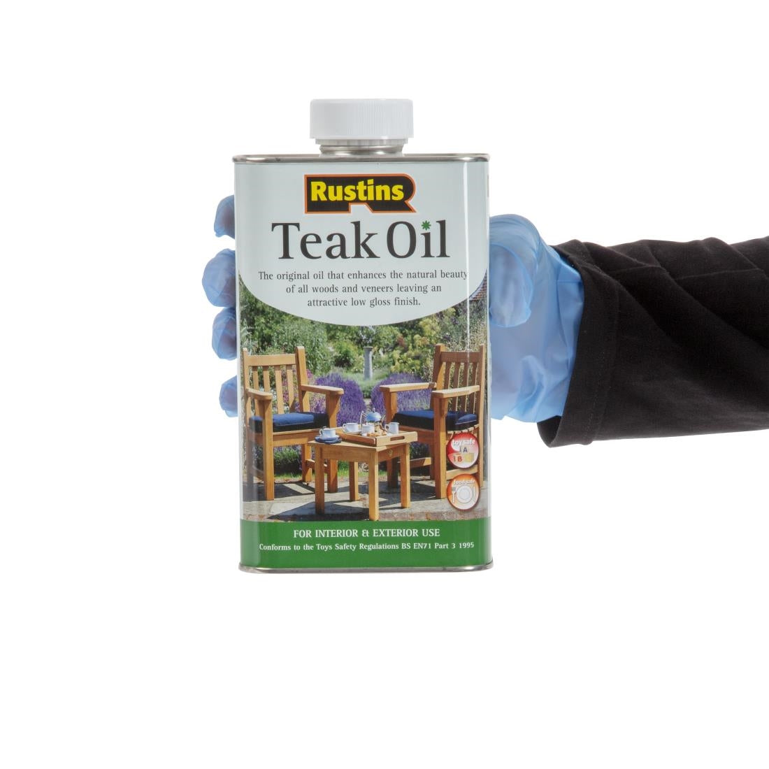 DL476 Rustins Teak Oil