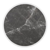 DL487 Bolero Fibre Glass Round Table Top Dark Granite Effect 580mm