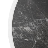 DL487 Bolero Fibre Glass Round Table Top Dark Granite Effect 580mm