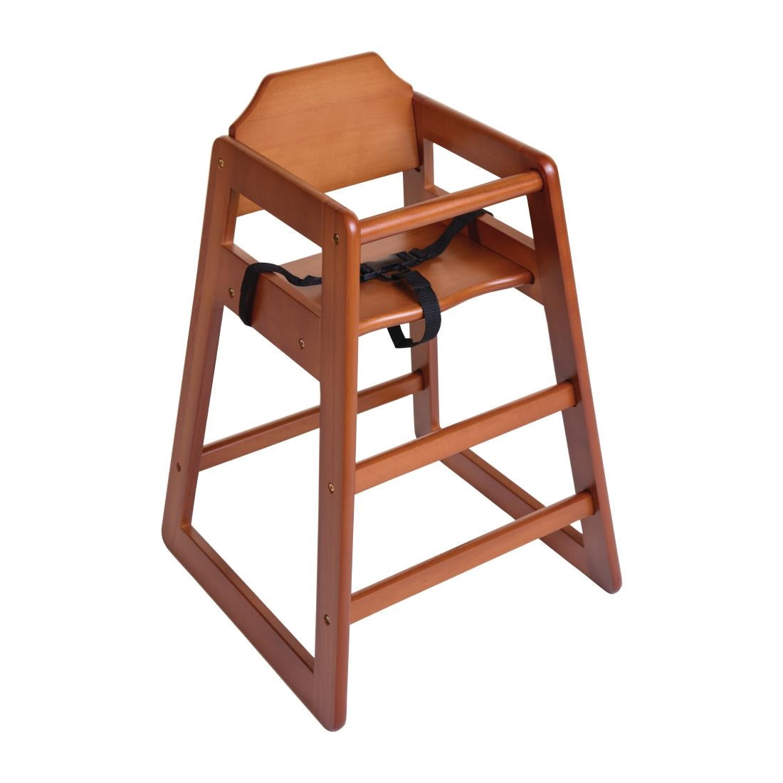 DL901 Bolero Wooden Highchair Dark Wood Finish