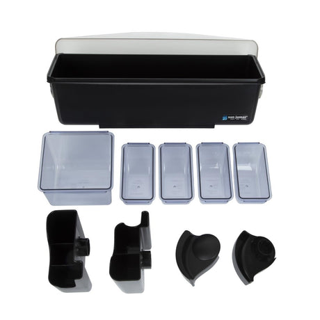 DM113 San Jamar Dome Condiment Dispenser 5 Tray