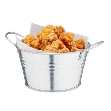 DM214 Olympia Mini Metal Food Bucket Shallow 150mm