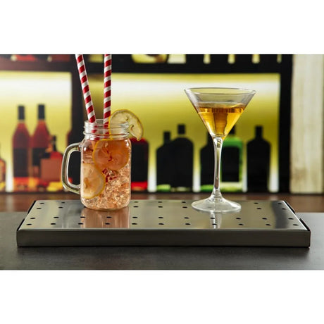 DM219 Olympia Stainless Steel Drip Tray 400 x 200mm - JD Catering Equipment Solutions Ltd