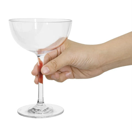 DM271 Olympia Kristallon Polycarbonate Cocktail Glasses 250ml (Pack of 12) - JD Catering Equipment Solutions Ltd
