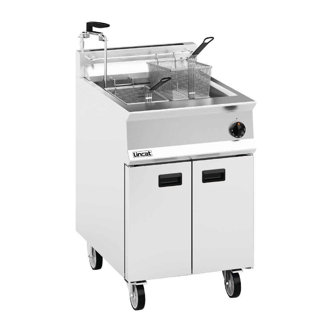 Lincat Opus 800 Free Standing Natural Gas Filtration Fryer OG8107/OP